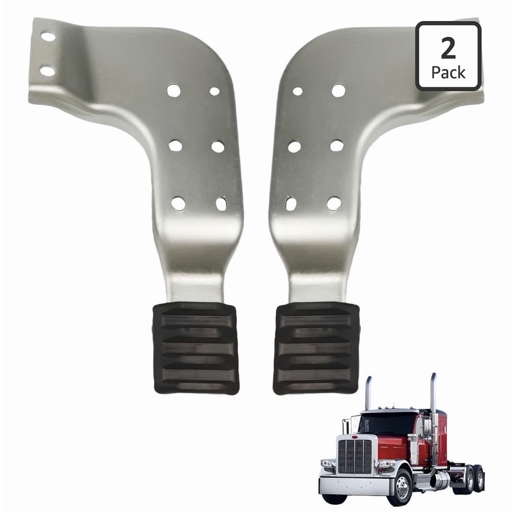 2 Pack Left & Right Hood Bracket Fit for Peterbilt 389 131 Hood Only, Replace MP